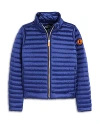 Save The Duck Girls' Aya Puffer Jacket - Little Kid, Big Kid In Navy Blue