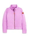 Save The Duck Girls' Aya Puffer Jacket - Little Kid, Big Kid In Nomad Pink