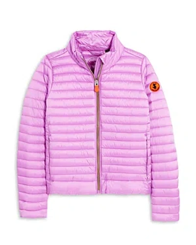 Save The Duck Girls' Aya Puffer Jacket - Little Kid, Big Kid In Nomad Pink