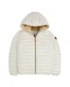 Save The Duck Girls' Cassy Cozy Jacket - Little Kid, Big Kid In White