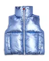 Save The Duck Girls' Eloise Puffer Vest - Little Kid, Big Kid In Blue