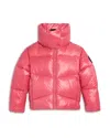 Save The Duck Girls' Isolda Puffer Jacket - Little Kid, Big Kid In Bloom Pink