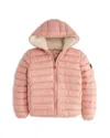 Save The Duck Girls' Leci Quilted Jacket - Little Kid, Big Kid In Pink