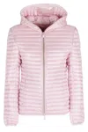 Save The Duck Giubbotto Cappuccio Alexa In Pink