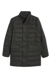 Save The Duck Gordon Puffer Jacket With Stowaway Hood In Black