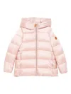 Save The Duck Gracie Hooded Puffer Jacket In Pink