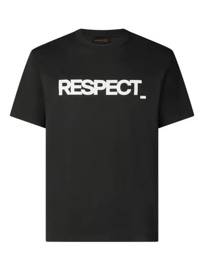 Save The Duck Graphic T-shirt In Black