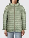 Save The Duck Jacket  Woman Color Green