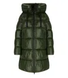 Save The Duck Isabel Hooded Puffer Jacket In Green