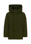 Save The Duck Hooded Padded Jacket In Multi