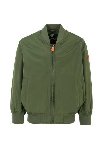 Save The Duck Kids' Green Sloan Jacket For Boy With Logo
