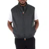 Save The Duck Green Stelis Zip Up Vest In Green