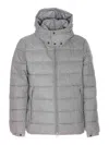 Save The Duck Constantin Flannel-effect Puffer Jacket In Multi