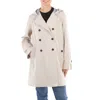 Save The Duck Grin Trench Coat In Neutral