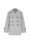 Save The Duck Coat  Woman Color Rope In White