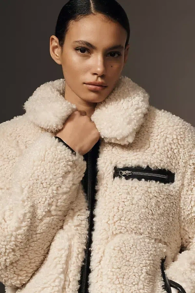 SAVE THE DUCK HESTER SHERPA FLEECE JACKET