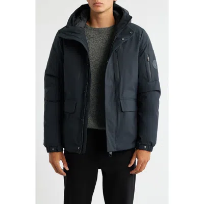 Save The Duck Hiram Waterproof Recycled Polyester Coat In Black