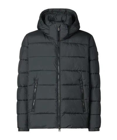 Save The Duck Long-sleeved Cotton Clothes In Black