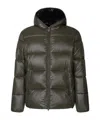 Save The Duck Edgard Hooded Puffer Jacket In Green