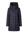 Save The Duck Hooded Cotton Suit In Black