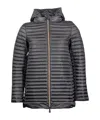 Save The Duck Hooded Jacket In Gray