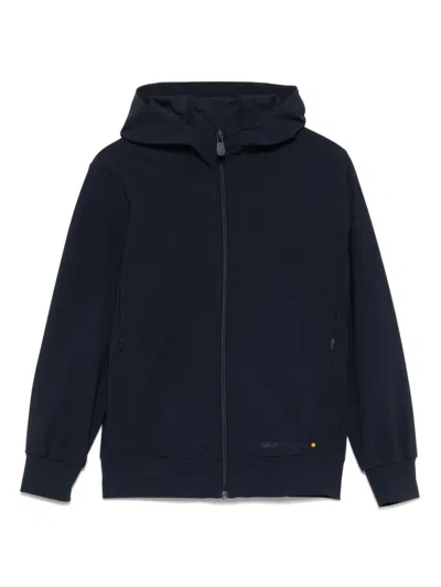 Save The Duck Kids' Hooded Jacket In Blue