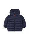 Save The Duck Quilted Puffer Jacket In Blue
