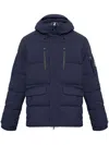 Save The Duck Hooded Cotton Suit In Blue