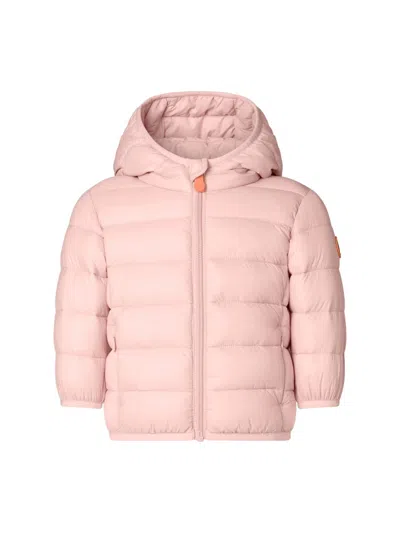 Save The Duck Hooded Jacket In Pink