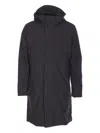 Save The Duck Barry Coat In Black