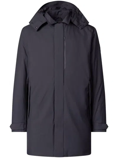 Save The Duck Dark Blue Regular Fit Trench Coat