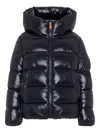 Save The Duck Hooded Padded Jacket In Black