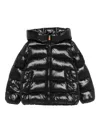Save The Duck Hooded Padded Jacket In Black