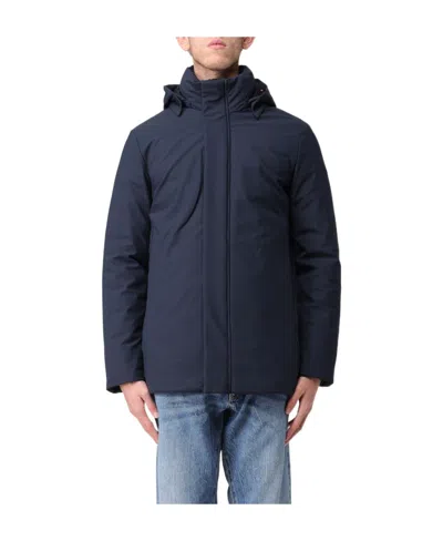Save The Duck Hooded Padded Jacket In Black
