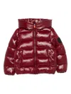 Save The Duck Hooded Padded Jacket In Red