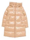 Save The Duck Hooded Puffer Coat In Neutral