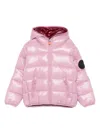 Save The Duck Hooded Puffer Jacket In Pink