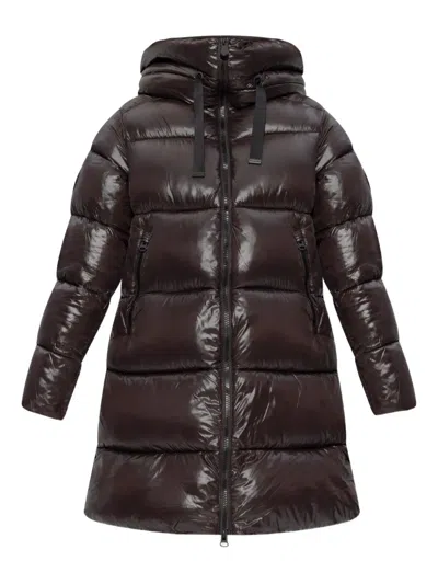 SAVE THE DUCK HOODED QUILTED COAT