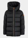 Save The Duck Hooded Quilted Jacket In Black