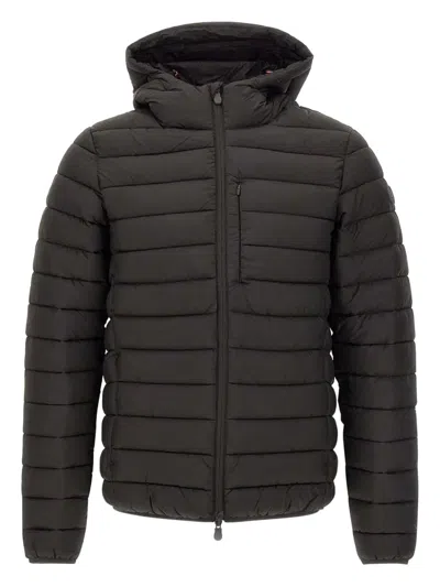Save The Duck Hooded Quilted Jacket