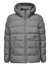 Save The Duck Boris Padded Down Jacket With Hood In Gray