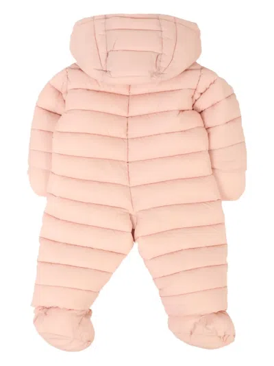 SAVE THE DUCK HOODED QUILTED SNOWSUIT