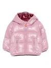 Save The Duck Hooded Zip-up Jacket In Pink