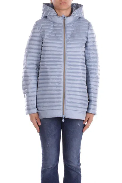 Save The Duck Hooded Zipped Puffer Jacket
