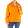 Save The Duck Hope Hooded Windbreaker Jacket In Orange