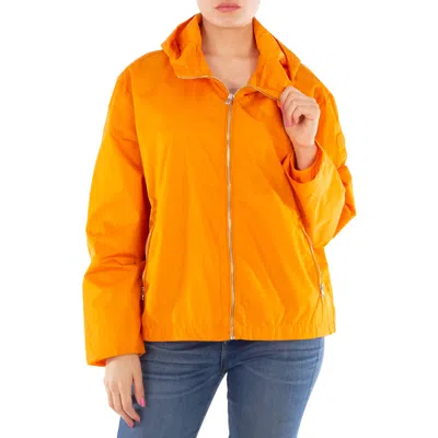 Save The Duck Hope Hooded Windbreaker Jacket In Orange