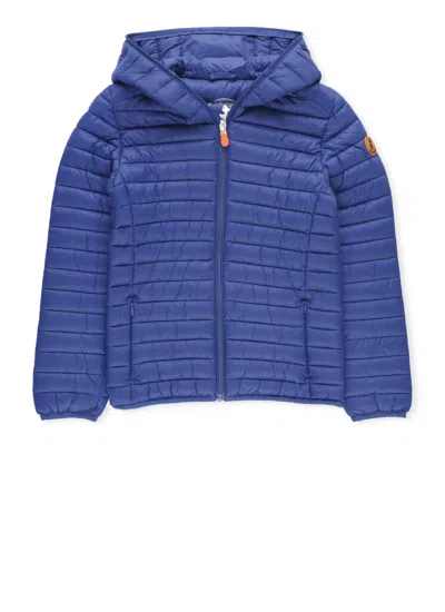 Save The Duck Kids' Huey Jacket In Blue