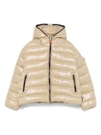 Save The Duck Kids' Imara Jacket In Neutrals