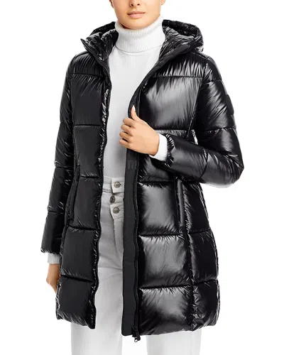 SAVE THE DUCK INES HOODED PUFFER COAT,S4565W-LUCKY