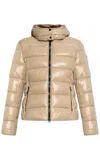 Save The Duck Cosmary Puffer Jacket With Removable Hood In Wood Beige